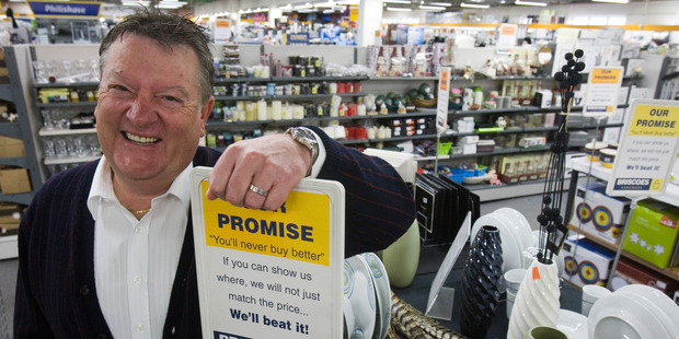 Rod Duke, managing director of Briscoes. Photo / NZ Herald