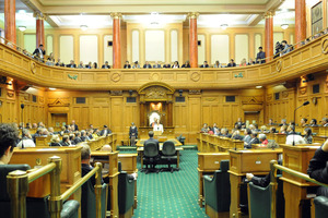 Press Gallery in the Debating Chamber. Photo / File