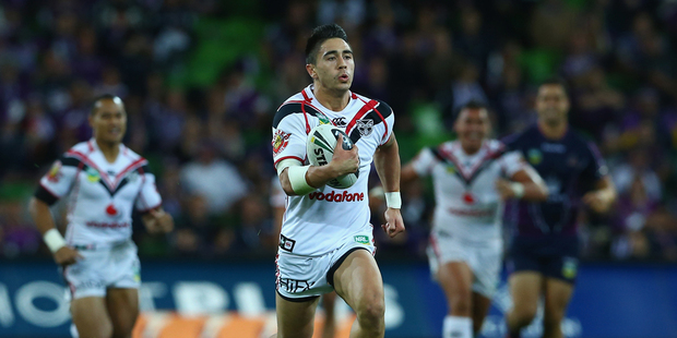 Join us here for live updates of today's NRL match between the Warriors and the Storm from Mt Smart Stadium in Auckland. Photo / Getty Images.