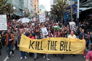 New Zealanders want open discussion on the issues around the GCSB legislation. Photo / Doug Sherring