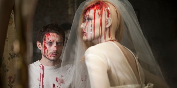 Elijah Wood in the gruesome horror film 'Maniac'.