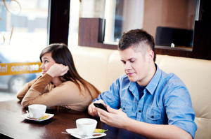 Have you ever been a victim of phubbing?Photo / Thinkstock