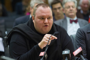 At the Mt Albert meeting, Kim Dotcom described this vast electronic network as a 'Spy Clou'. Photo / Mark Mitchell