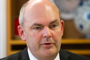 Novopay Minister Steven Joyce. Photo / Mark Mitchell