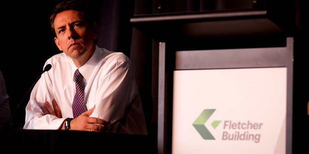 Fletcher Building chief executive Mark Adamson. Photo / Dean Purcell.