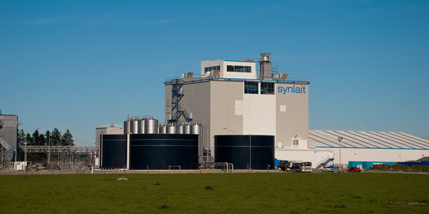 Synlait milk processing plant in Canterbury.