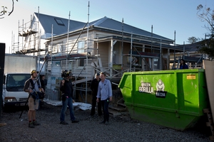 The TV3 show features contestants renovating four houses room-by-room, week-by-week. Photo / Brett Phibbs
