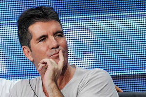 Simon Cowell during a press conference about the upcoming US season of The X Factor. Photo / AP