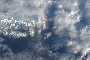 Astronaut Luca Parmitano captured this picture of New Zealand from on board the International Space Station.