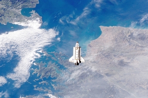 The Endeavour over NZ: Quite a sight for an astronaut dreamer.