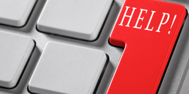 Why seek help the traditional way when modern technology can help you out of a tight spot? Photo / Thinkstock