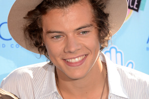 Harry Styles says he'll never twerk in public again. Photo / AP