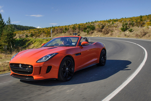 The F-Type V8 S is ideally suited for New Zealand's rolling country roads. Photo / Ted Baghurst