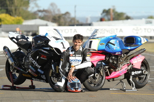 Andrew Stroud will be missed by racing fans and sponsors, but still has options to ride the Britten V1000 all around the world. Picture/Terry Stevenson