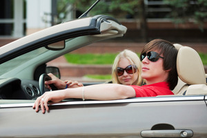 Researchers found luxury-car drivers less likely to stop for pedestrians. Photo / Getty Images