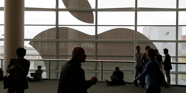 A news website reported Apple had scheduled an event next month where it will announce its newest iPhone. Photo / AP