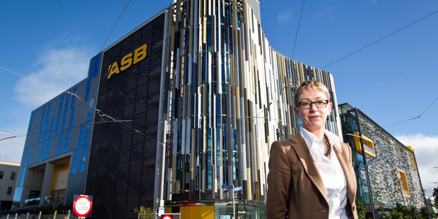 ASB chief executive Barbara Chapman at the new ASB headquarters in Auckland. Photo / Richard Robinson
