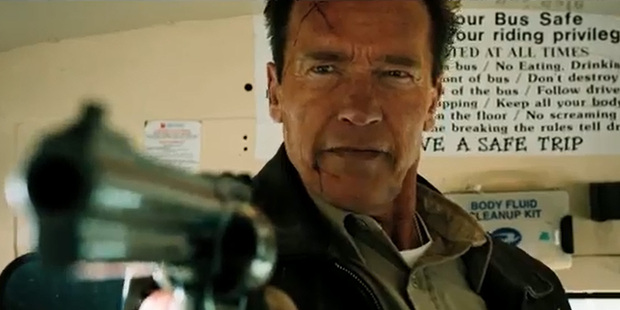 Arnold Schwarzenegger in The Last Stand.