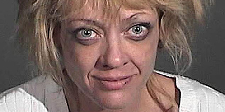 A mug shot of Lisa Robin Kelly taken after an arrest in 2012.