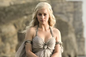 Emilia Clarke plays Daenerys Tragaryen in Game of Thrones.