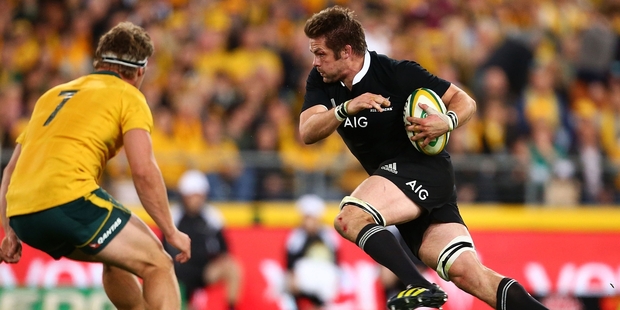 Richie McCaw staged an impressive return to test rugby despite a rusty start. Photo / Getty Images