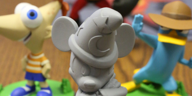 Some of the characters included in the Disney Infinity toy range. Photo / AP