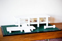 Farnsworth House made from Lego. Photo / Babiche Martens