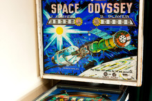 Pinball machine. Photo / Babiche Martens.