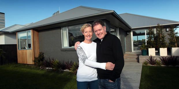 Lisa and Stewart Hampton paid $961,000 for their property. They run their business from the front rooms and live in the back. Photo / Doug Sherring