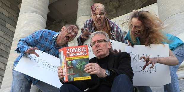 Bryan Bruce introduced his own zombies to parliament.