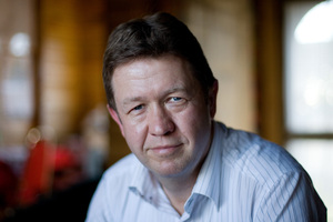 David Cunliffe at his elecorate office. Photo / David White