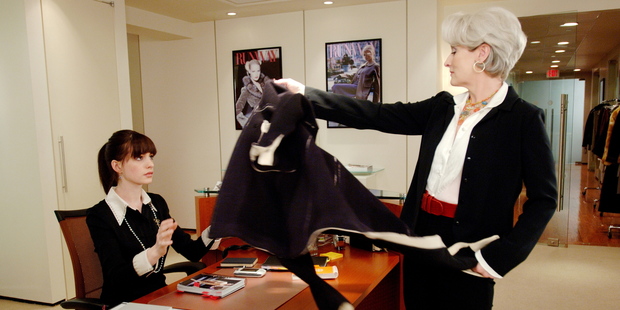 Meryl Streep plays up to the Queen Bee Theory in The Devil Wears Prada.