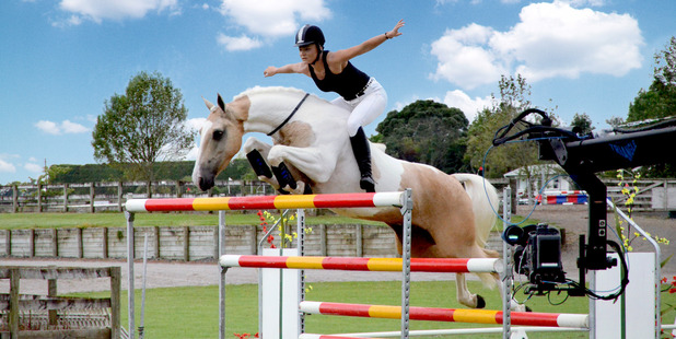Alycia Burton says she has a special relationship with her horse, Goldrush.