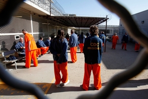America has 5 per cent of the world's population and 25 per cent of its jail population. Photo / AP
