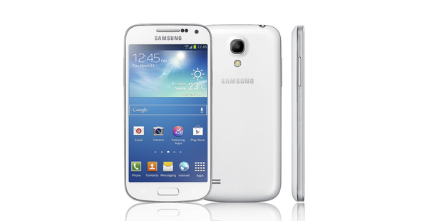 The Samsung Galaxy S4 Mini.