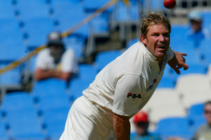 Shane Warne. Photo / Herald archive