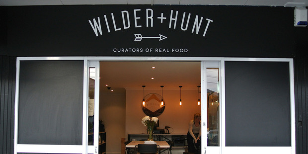 Amy Gibson's new store Wilder and Hunt offers food containing "no grain, no sugar, no artificial anything".