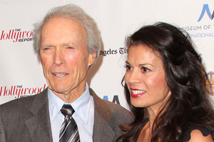 Director Clint Eastwood and Dina Ruiz. Photo / Getty Images