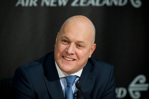 Air New Zealand CEO Christopher Luxon says the airline is building on a strong performance across the board. Photo / Sarah Ivey