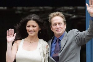 Catherine Zeta Jones and Michael Douglas in 2006. File photo / Getty Images