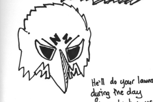 I think I'm on to something with this superhero idea - or is it bird-brained?