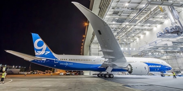 The Boeing 787-9 Dreamliner - the larger version of the jet - will go into service with Air New Zealand next year.