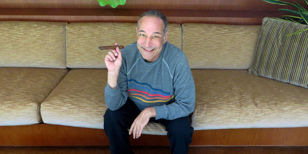 Sam Simon is battling colon cancer, but still finding the funny side. Photo / AP