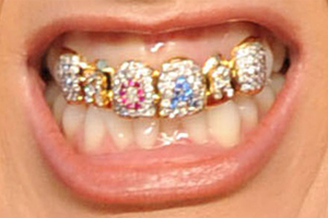 Katy Perry's 'ROAR' grill. Photo / AP