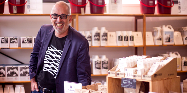 Malcolm Rands, chief executive and founder of ecostore, describes the company as "a capitalist beast with ethics". Photo / Dean Purcell