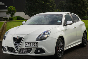 The Alfa Romeo Giulietta Quadrifoglio Verde, for those who are passionate about cars.Picture / Ted Baghurst