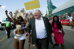 Toronto Mayor Rob Ford. Photo / AP