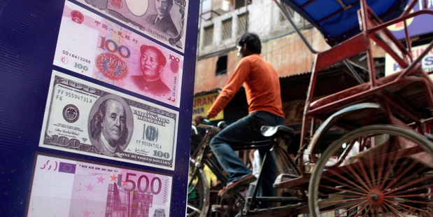 India's dependence on foreign capital is high and has risen sharply. Photo / AP