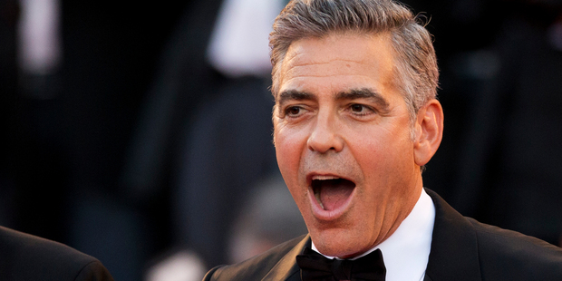 Actor George Clooney stars as an astronaut in his new film 'Gravity'. Photo / AP