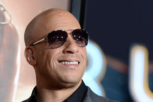 Actor Vin Diesel invested his house into making his newest film, Riddick. Photo / AP